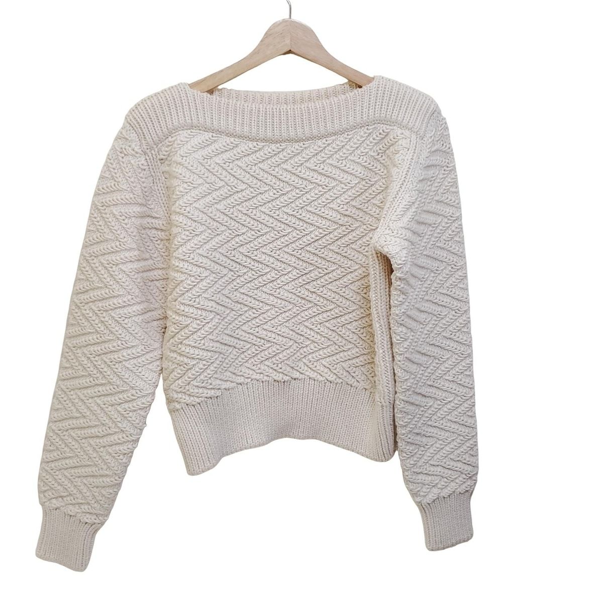 エルメス　長袖ニットセーター　サイズ38 HERMES(エルメス) 長袖セーター サイズ38 M レディース美品