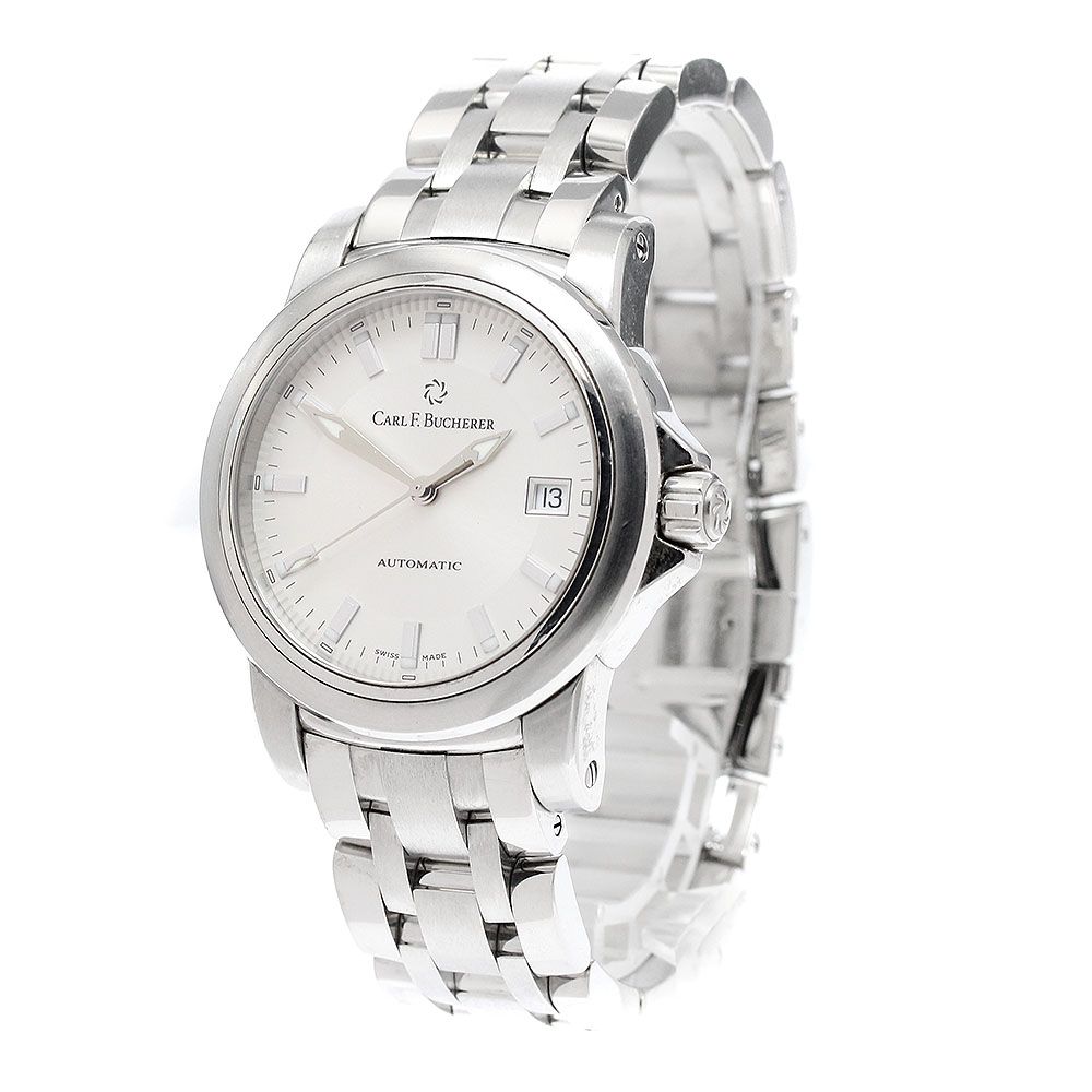  カール F ブヘラ CARL F BUCHERER 10617 08 パトラビ デイト 自動巻き メンズ _935315 スタイルアップ 自動巻き時計 腕時計(アナログ)