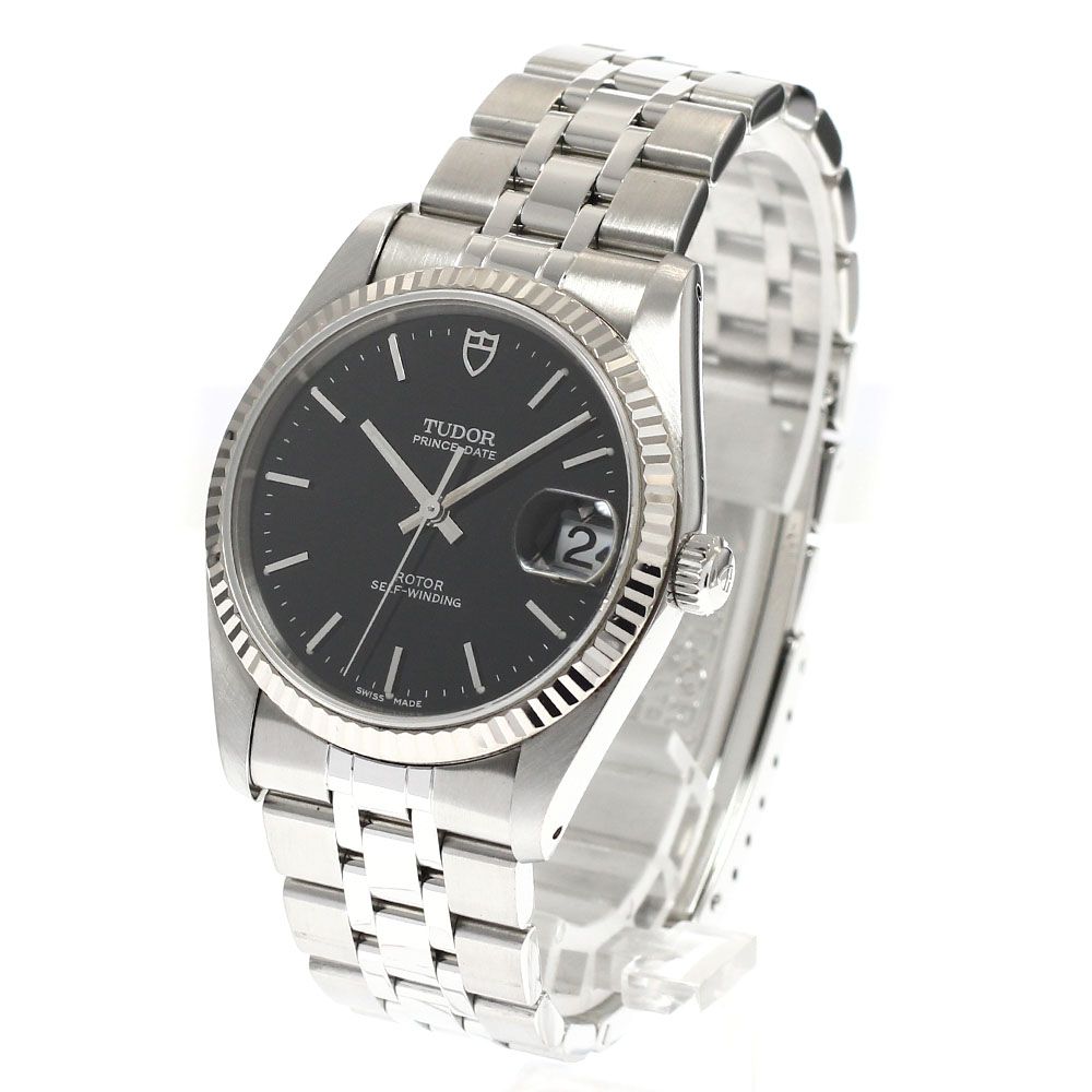  チュードル TUDOR 74034 プリンスデイト WGベゼル 自動巻き メンズ _935111 日本向けサイズ 自動巻き時計 腕時計(アナログ)