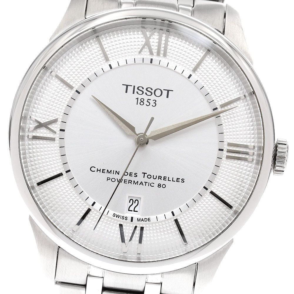 ティソ TISSOT T139 407 11 038 00 シュマン デ トゥレル 42mm デイト 自動巻き メンズ _931846