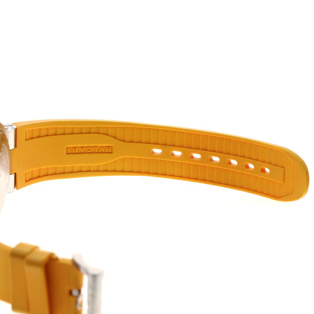  ブルガリ BVLGARI DP41SSD ディアゴノ デイト 自動巻き メンズ 箱 保証書付き_934023 オーバーサイズ 自動巻き時計 腕時計(アナログ)