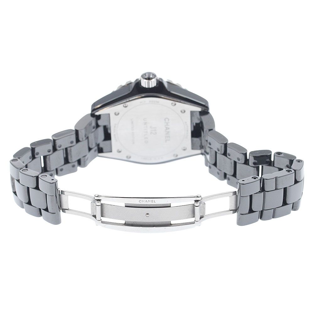  シャネル CHANEL H5581 J12 アンタイトル 黒セラミック 世界 1200本 自動巻き メンズ 保証書付き_936412 柄物 自動巻き時計 腕時計(アナログ)