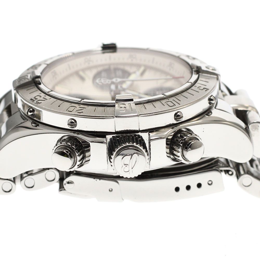  ブライトリング BREITLING A13340 スーパーオーシャン デイデイト クロノグラフ スモールセコンド 自動巻き メンズ 保証書付き_934029 ミニマル 自動巻き時計 腕時計(アナログ)