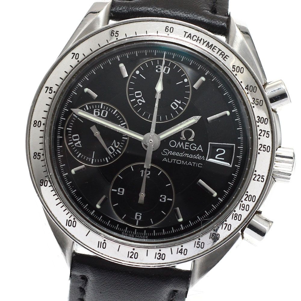 オメガ OMEGA 3513 50 スピードマスター デイト クロノグラフ 自動巻き メンズ _936130