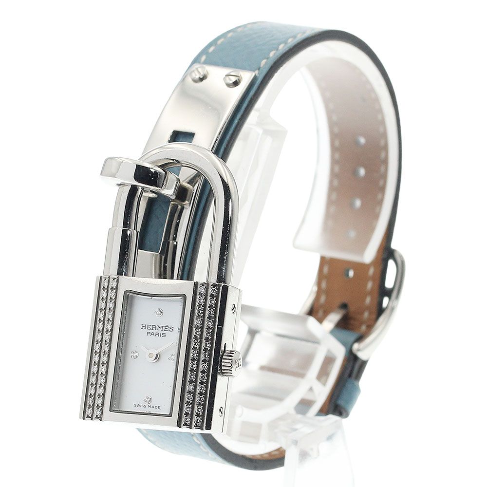 HERME/ケリーウォッチ/ダイヤベゼル/レディース レディース HERMES エルメス ケリーウォッチ ダイヤベゼル レディース