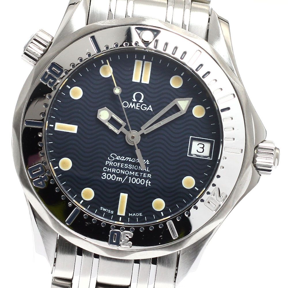 オメガ OMEGA 2552 80 シーマスター ダイバー 300M デイト 自動巻き ボーイズ _935251