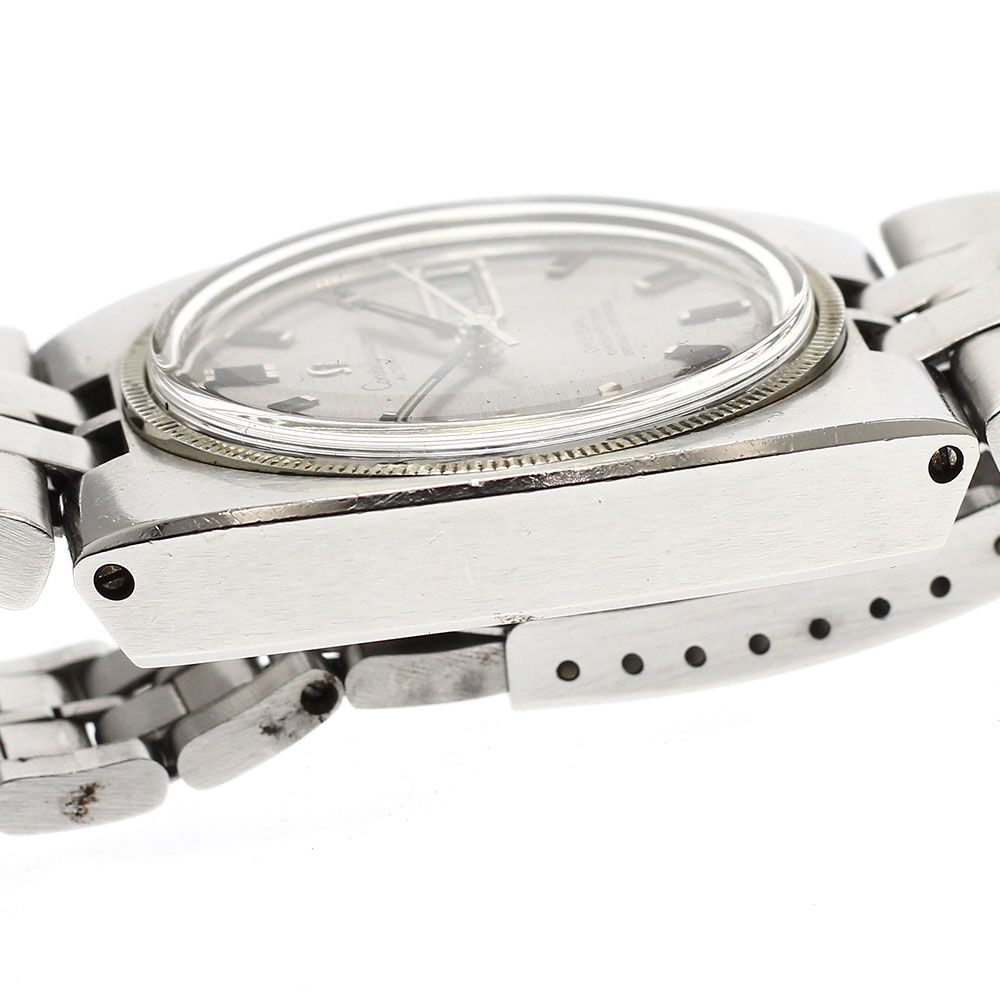  訳あり オメガ OMEGA 168 045 368 845 コンステレーション デイデイト Cal 751 WGベゼル 自動巻き メンズ _919214 ネイビー系 自動巻き時計 腕時計(アナログ)