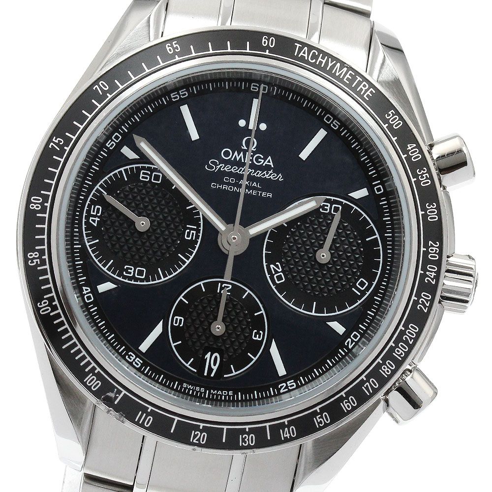 訳あり オメガ OMEGA 326 30 40 50 03 001 スピードマスター レーシング クロノグラフ デイト 自動巻き メンズ _902533
