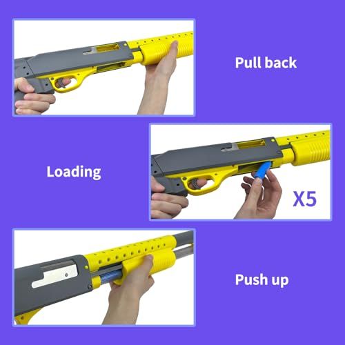  AGM MASTECH カタパルトおもちゃライフル レバーアクションショットガン おもちゃ ソフト弾 フォームダートブラスター 子供用のシューティングゲーム教育玩具モデル 男の子や女の子へのギフト 大人にも最適です 彡 cab 7 d 506 その他 キッチン 食器