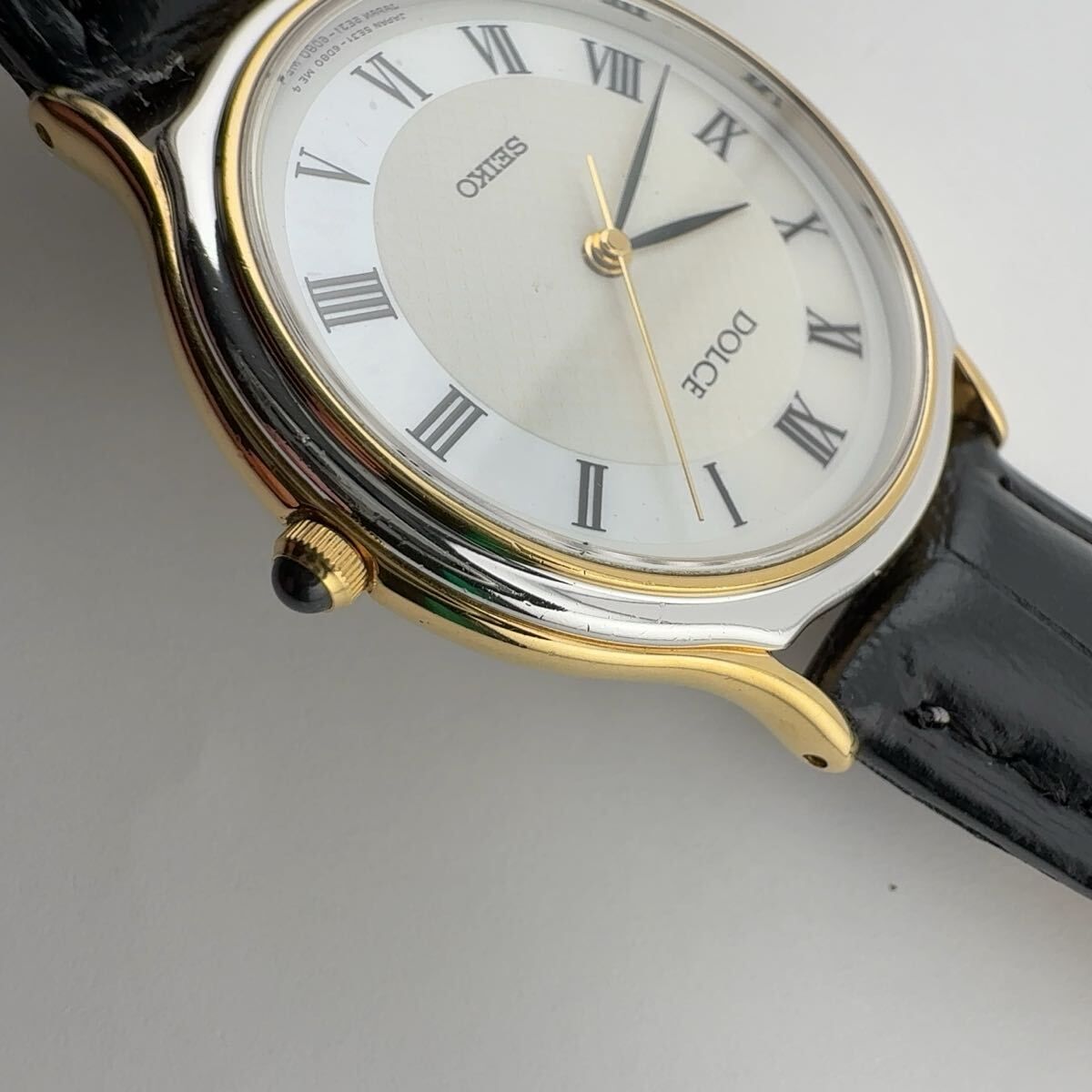 SEIKO DOLCE セイコー ドルチェ 5E31-6D60 クオーツ 腕時計 SEIKO 5E31-6D60 セイコー DOLCE ドルチェ クオーツ 腕時計 稼働品