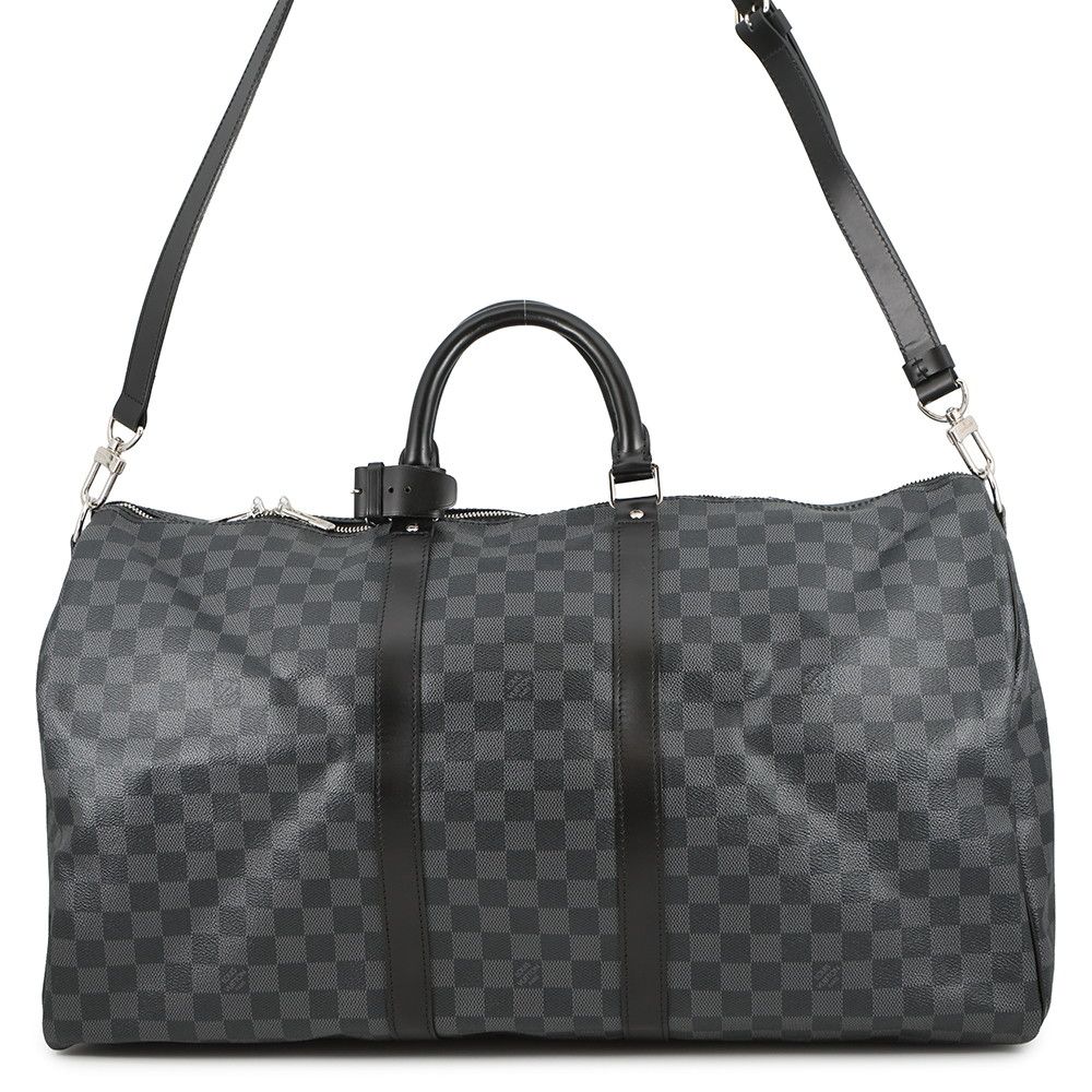 ルイヴィトン ボストンバッグ ダミエ・グラフィット キーポル・バンド