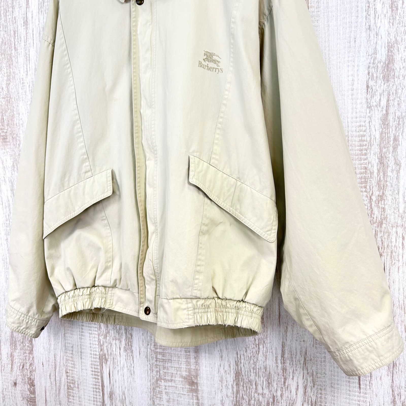 80s 90 古着 Burberrys ヴィンテージ バーバリーズ ホースロゴ刺繡