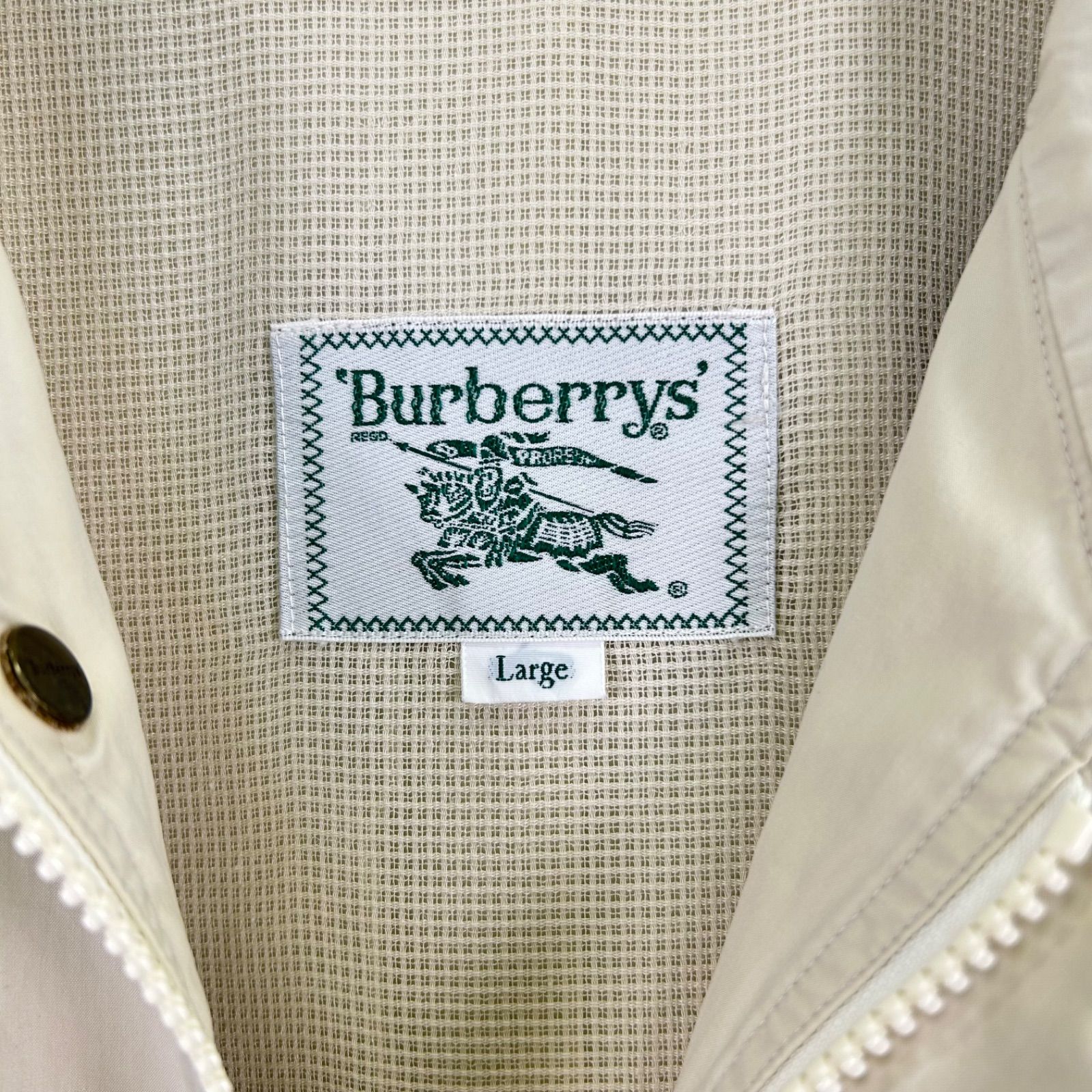 80s 90 古着 Burberrys ヴィンテージ バーバリーズ ホースロゴ刺繡