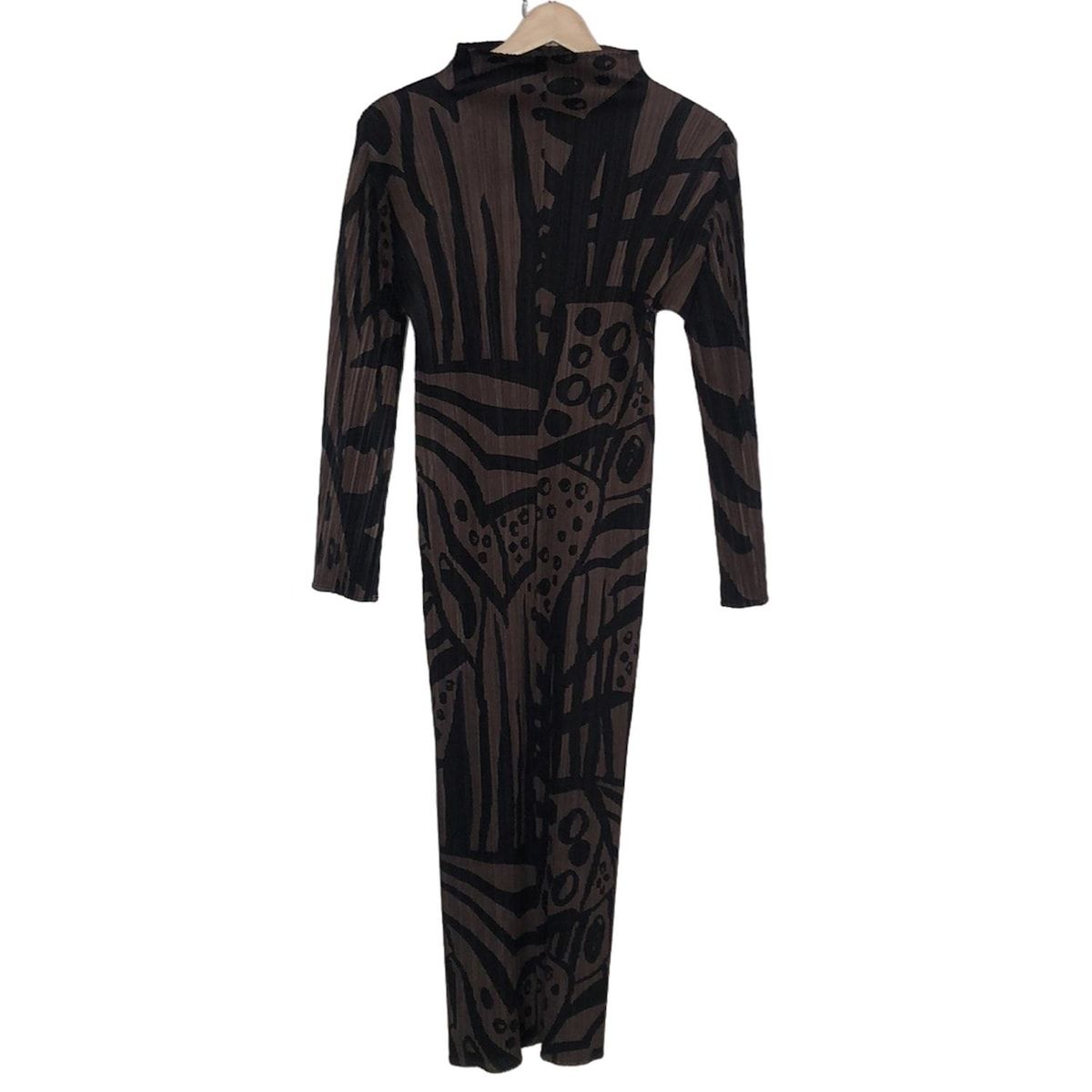 ワンピース pleats please COTTON SKIP DARK BROWN 3 プリーツプリーズ COTTON SKIP DARK BROWN3 PLEATS PLEASE COTTON SKIP