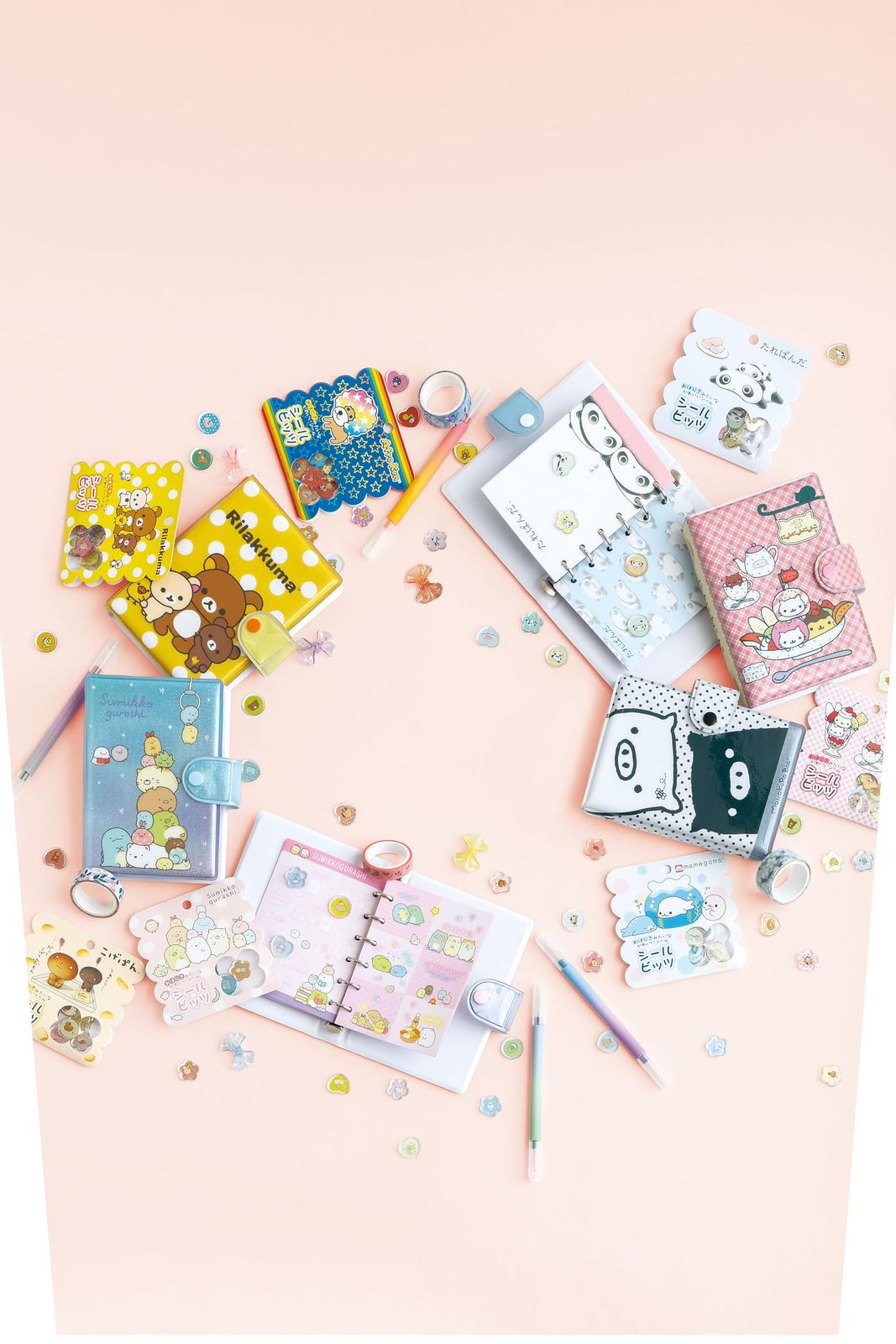 サンエックス(San-X) たれぱんだ ふにふにシールバインダー SE68701