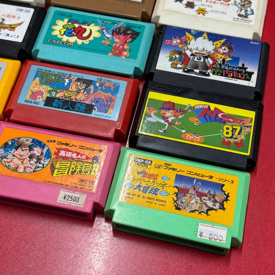□19点セット ファミリーコンピュータ ソフト まとめ売り ファミコン