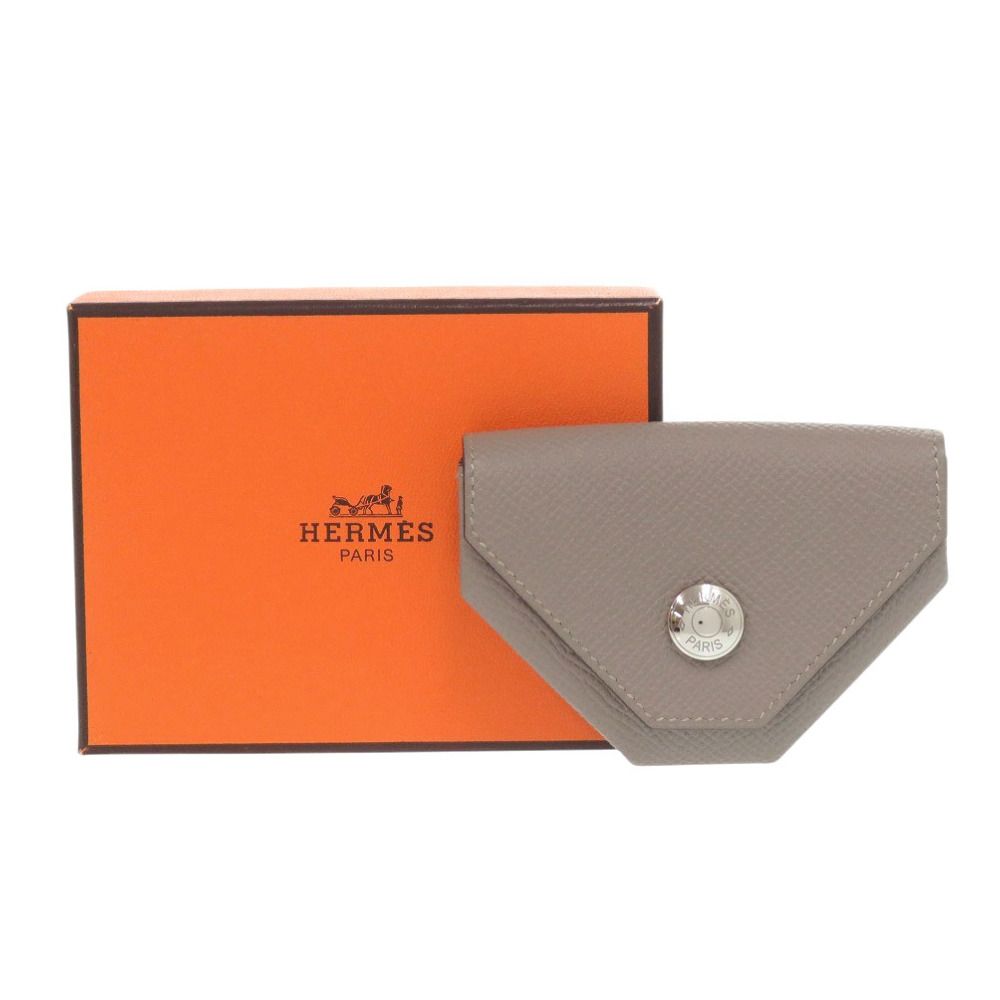 エルメス ヴォーエプソン ルヴァンキャトル ケース HERMES 美品 エルメス ルヴァンキャトル24 Y刻印 コインケース ヴォーエプソン