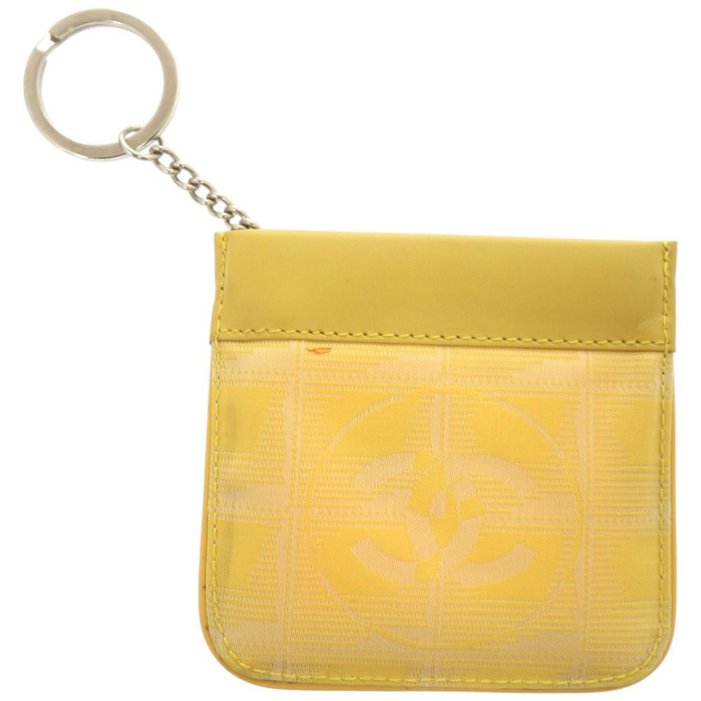 シャネル キーリング付き ココマーク ニュートラベルライン PVC レザー