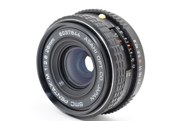 ☆極上品☆ PENTAX ペンタックス SMC PENTAX-M 28mm F2.8 #K467-4
