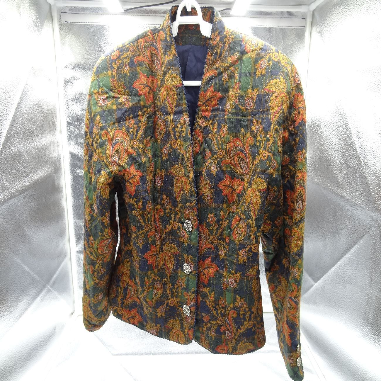 Burberrys バーバリー セットアップ ノーカラージャケット プリーツ