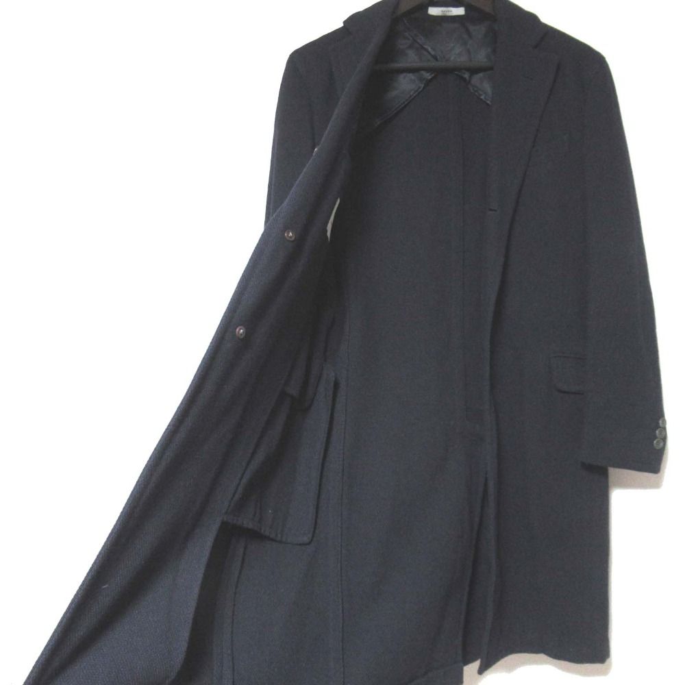 美品 BOGLIOLI ボリオリ ウール シングル チェスターコート 44サイズ