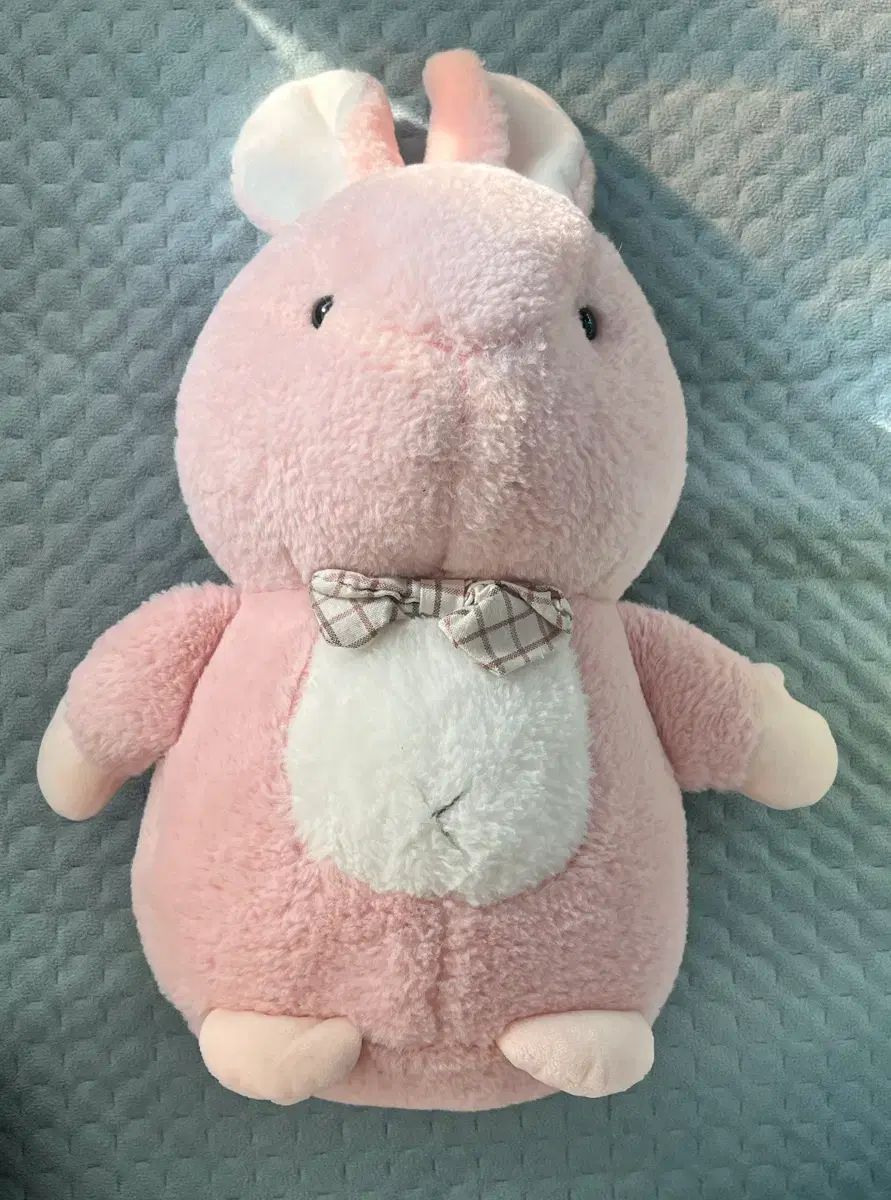 【メルカリ祭セール】 A-tan ベビーピンクうさぎ＊ぬいぐるみ ピンク ウサギ ぬいぐるみ 汚れ 平成 レトロ うさぎ 水玉 昭和