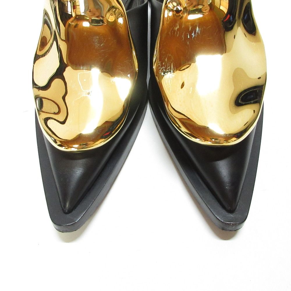 レディース ジルサンダー メタルプレートミュール