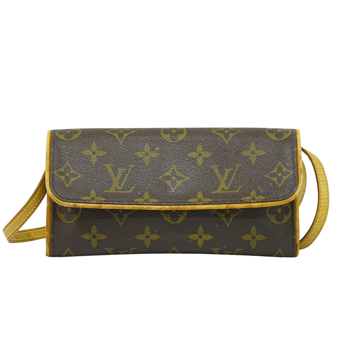本物 ルイヴィトン LOUIS VUITTON LV ポシェットツイン PM モノグラム 