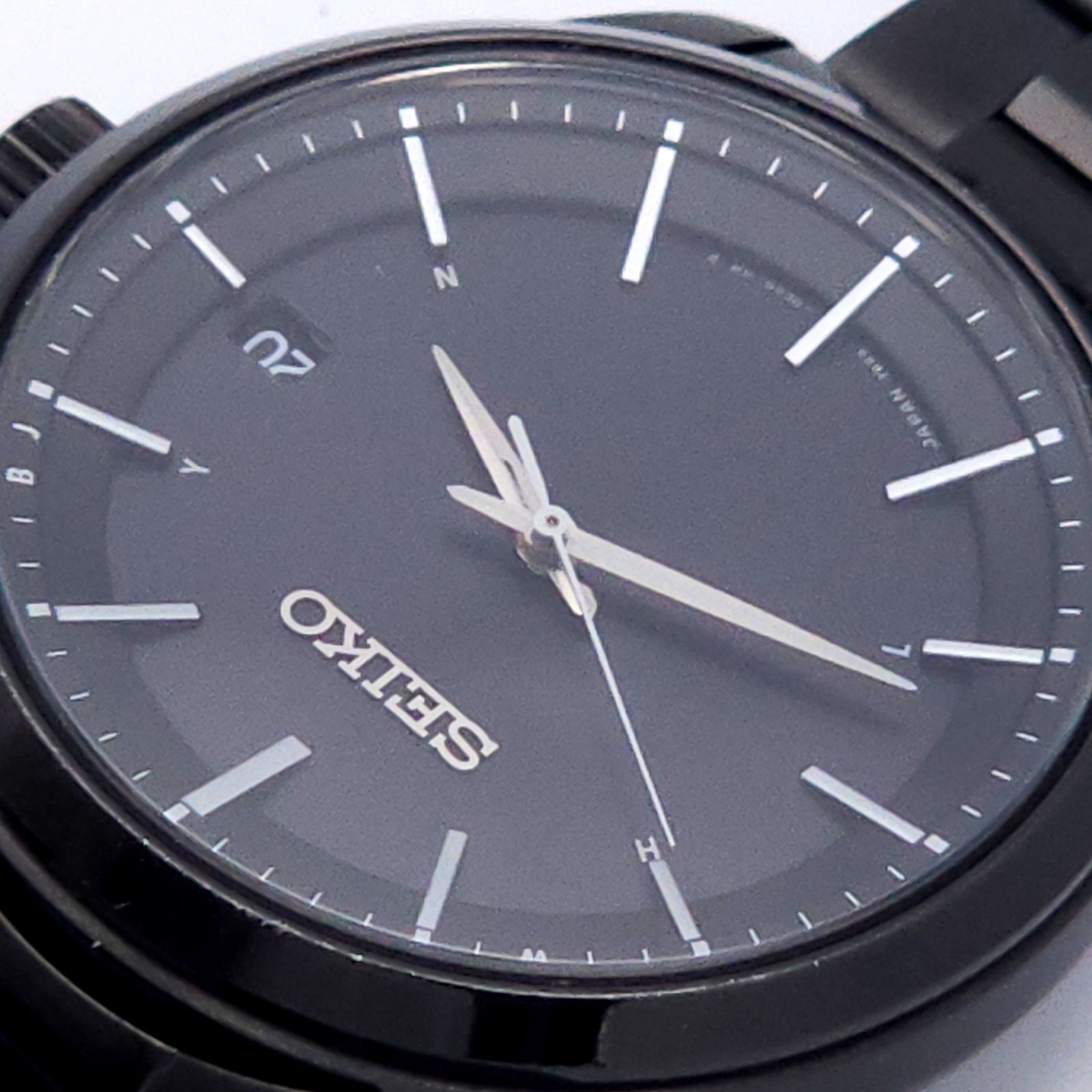 SEIKO 7B24-0BR0 ブラック　ソーラー　時計 SEIKO（セイコー）ブラック 腕時計 7B24-0BR0