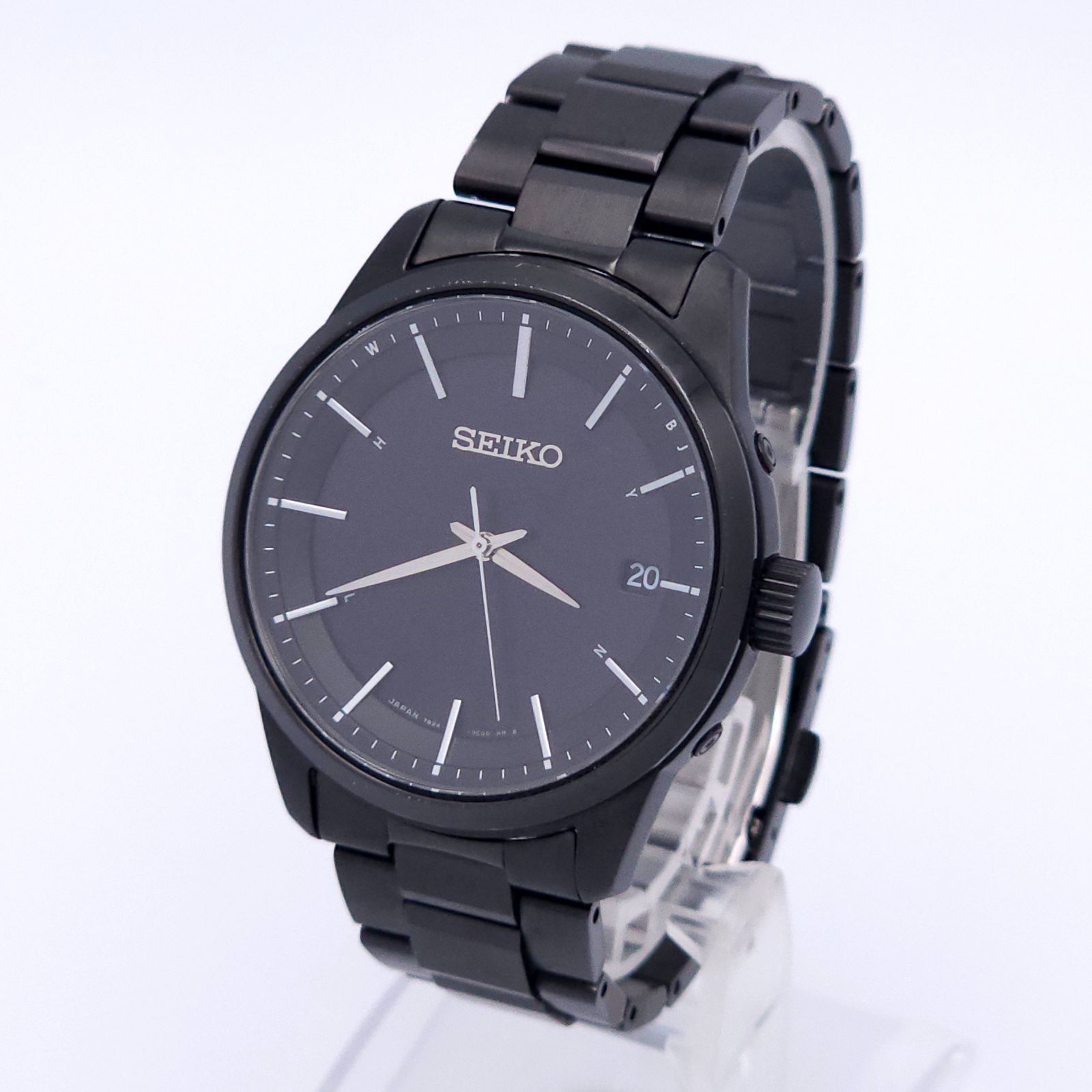 ☆良品 SEIKO セイコー 7B24-0BR0 ソーラー電波 動作品 黒 - メルカリ