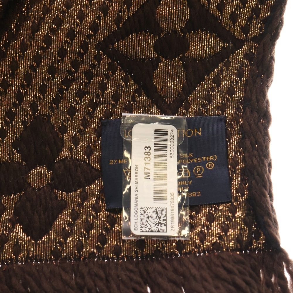 LOUIS VUITTON (ルイヴィトン) エシャルプ ロゴマニア シャイン