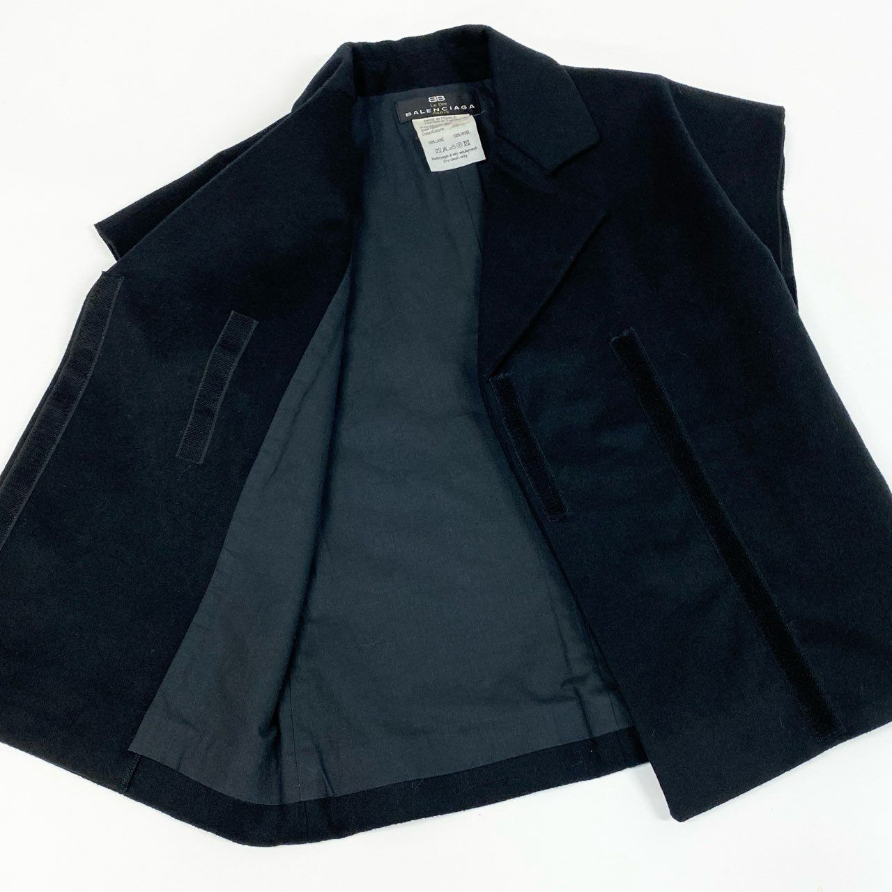 58a21 BALENCIAGA Le Dix バレンシアガ ウールジャケット フレンチ 