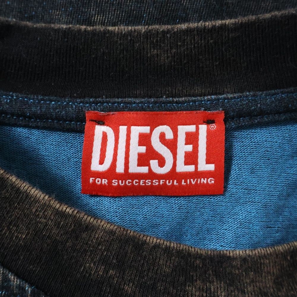 DIESEL ダメージ加工 ロングスリーブカットソー DIESEL（ディーゼル
