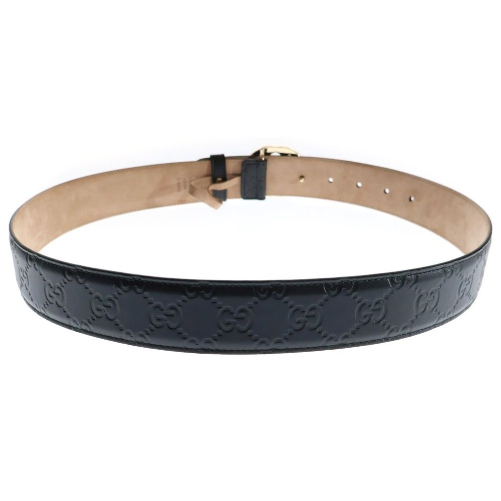 GUCCI グッチ　ベルト　レザー　黒　ゴールド　金具　インターロッキング 楽天市場】美品 GUCCI グッチ インターロッキング 75cm/30インチ