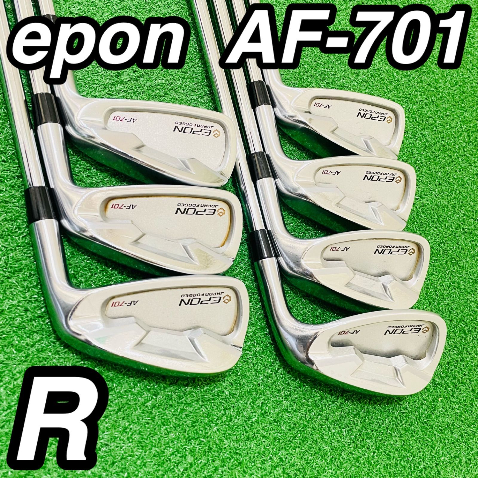 9555 EPON AF-701 エポン メンズ 右利き アイアン7本セット N.S.
