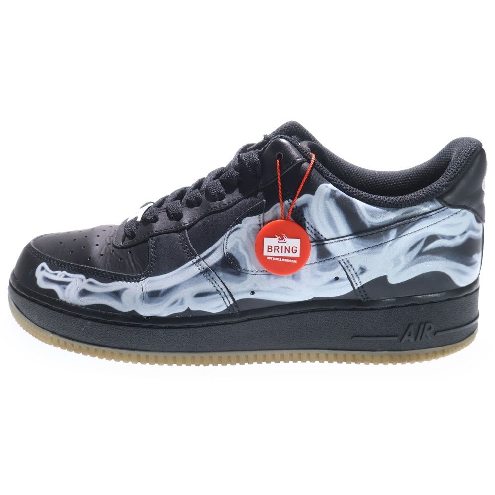 NIKE (ナイキ) AIR FORCE 1 LOW BLACK SKELETON BQ7541-001 エア