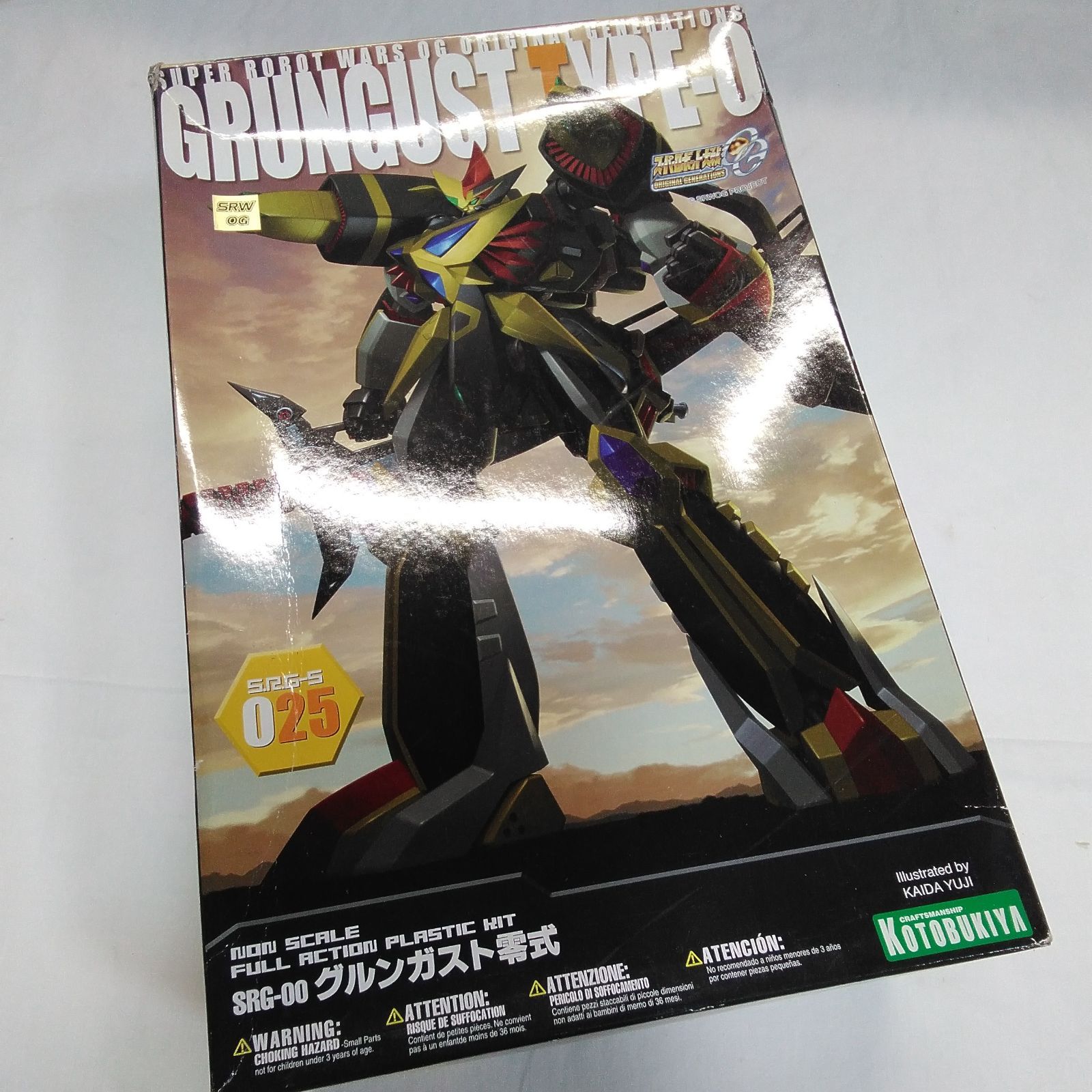 説明書欠品！ 未組立 コトブキヤ グルンガスト零式 プラモデル