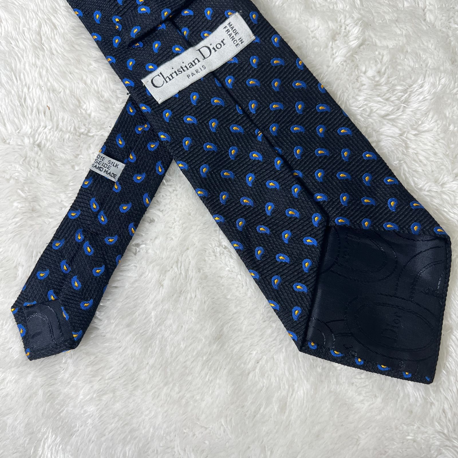 美品》Christian Dior (クリスチャン ディオール) シルクネクタイ