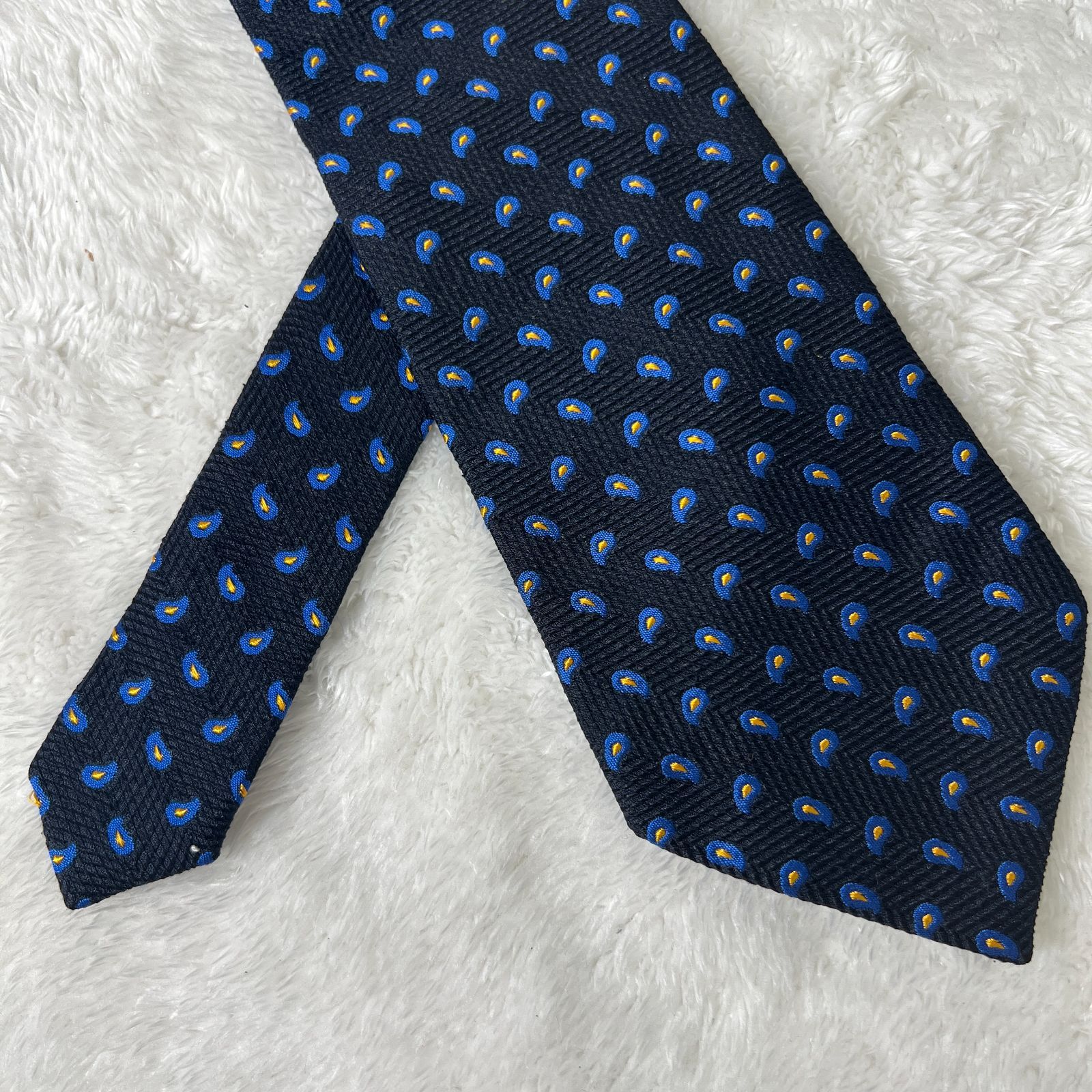 美品》Christian Dior (クリスチャン ディオール) シルクネクタイ