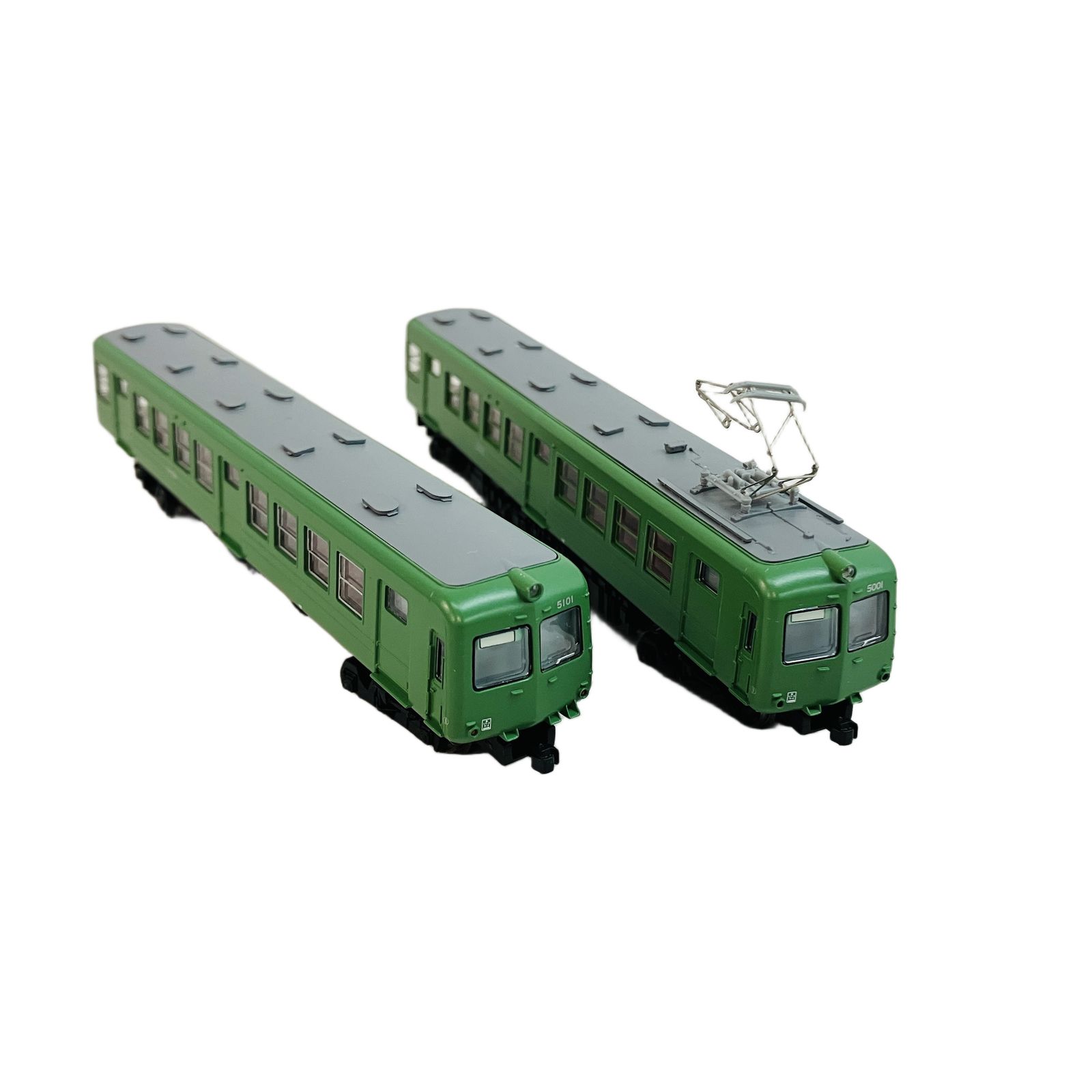 ACE A0098 岳南鉄道5000系　青ガエル2両セット　未使用 Amazon | マイクロエース Nゲージ 岳南鉄道5000系 「復活青ガエル」 2