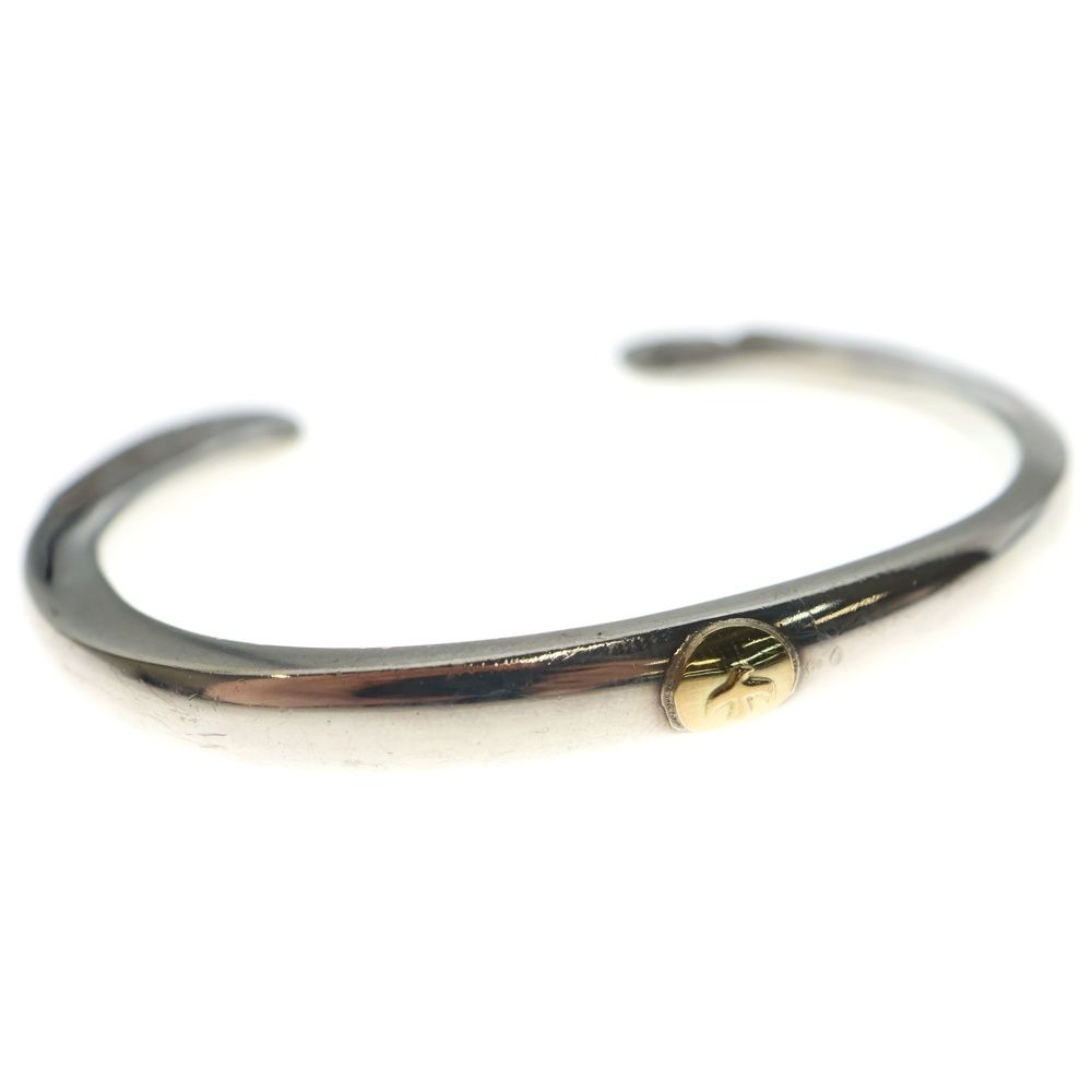 goro's (ゴローズ) 【オールド】顔ブレスS バングル シルバー/ゴールド