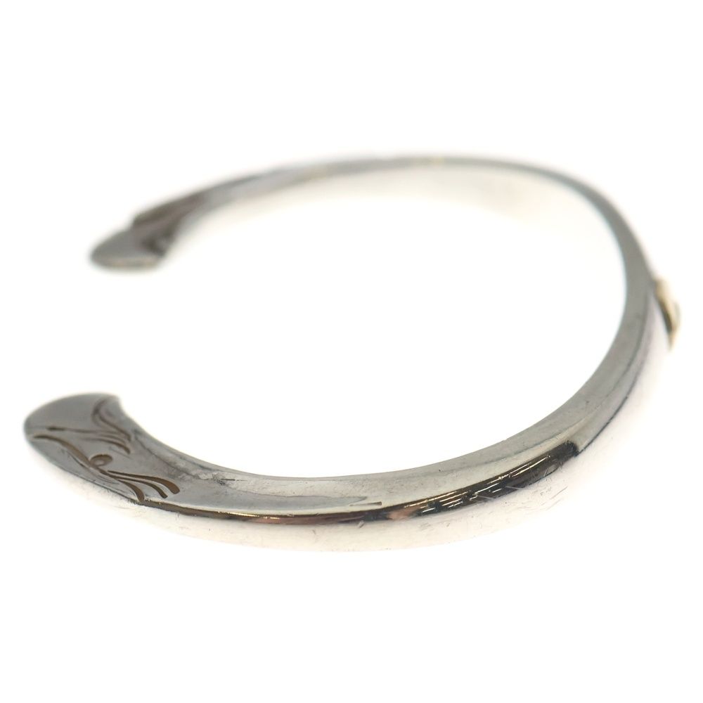 goro's (ゴローズ) 【オールド】顔ブレスS バングル シルバー/ゴールド