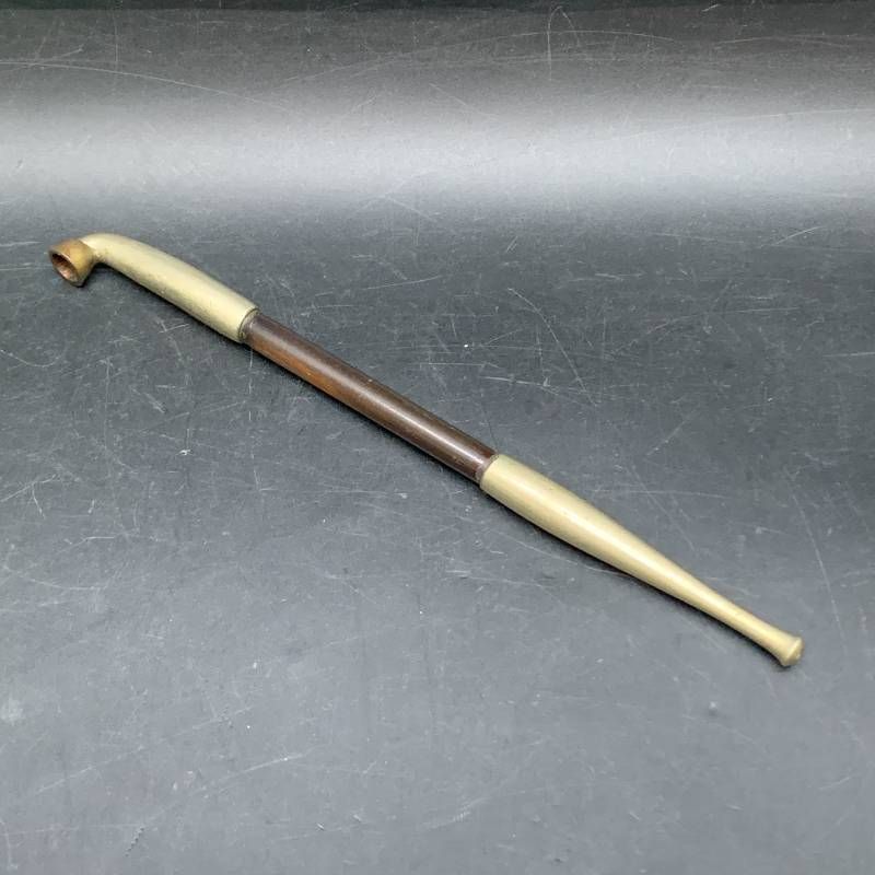 Z355 キセル/煙管 /煙管筒有 時代物 喫煙具 レトロ 骨董品 パイプ