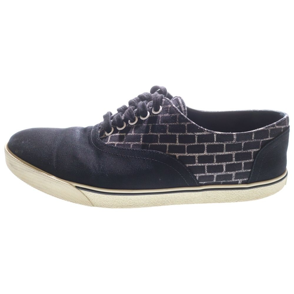 CELINE (セリーヌ) キャンバス ローカットスニーカー ブラック