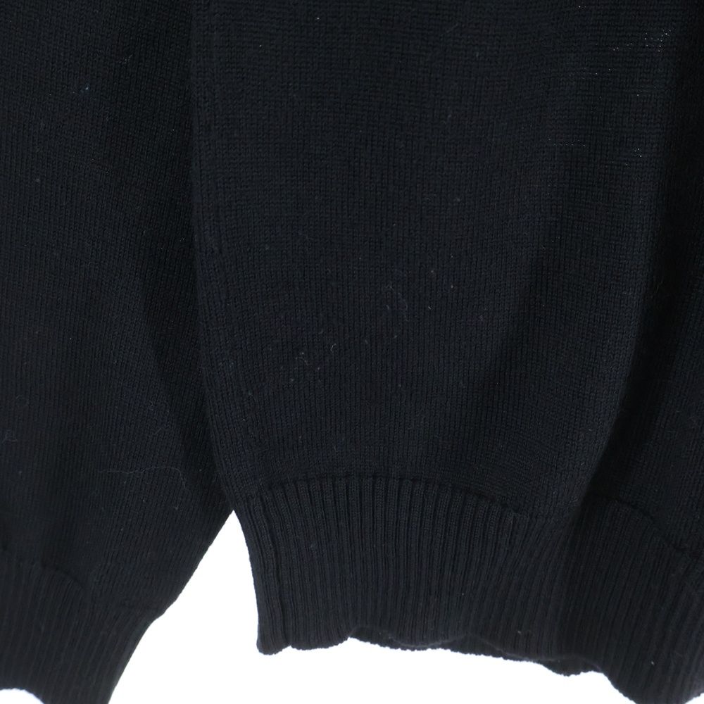 FENDI (フェンディ) Neck Logo Jacquard Knit Sweater ネックロゴ