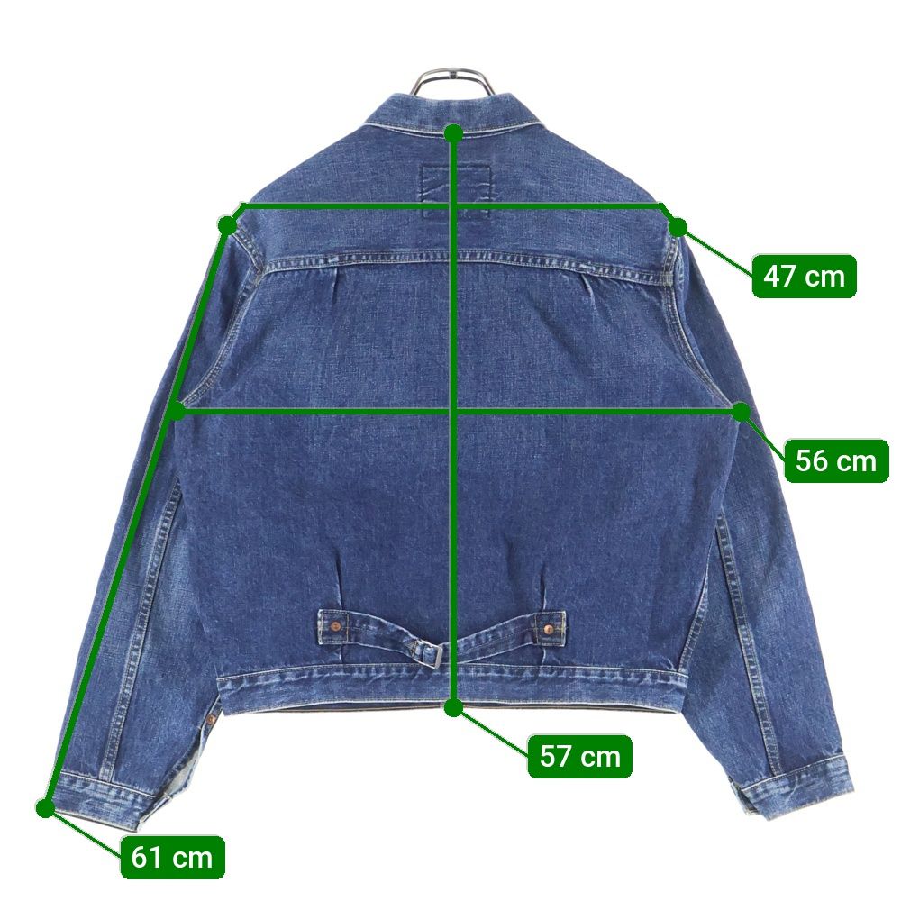 Levi's (リーバイス) 90s VINTAGE 71506 XX BIG E 大戦 復刻 ボタン裏