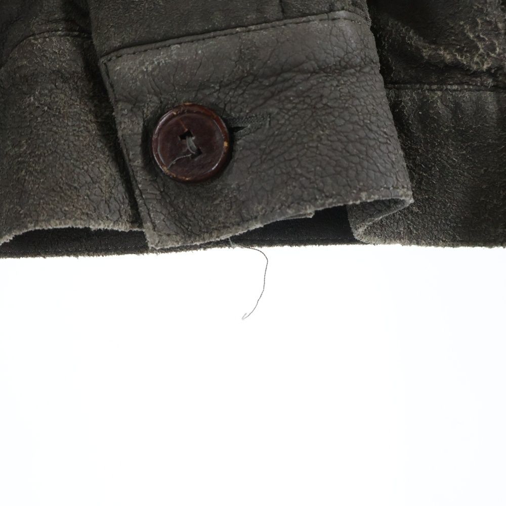 Rick Owens (リックオウエンス) インターシャ ラムレザー ジャケット