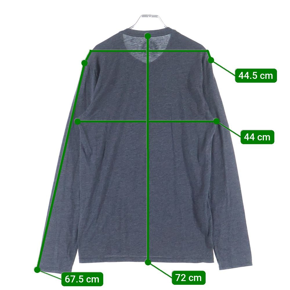 CHROME HEARTS (クロムハーツ) HENRY L/S T-SHIRT BSフレアボタン