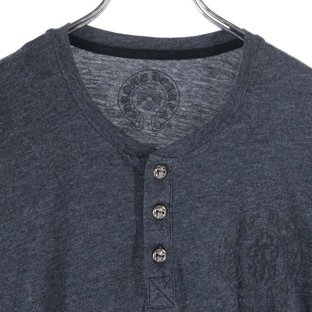 CHROME HEARTS (クロムハーツ) HENRY L/S T-SHIRT BSフレアボタン