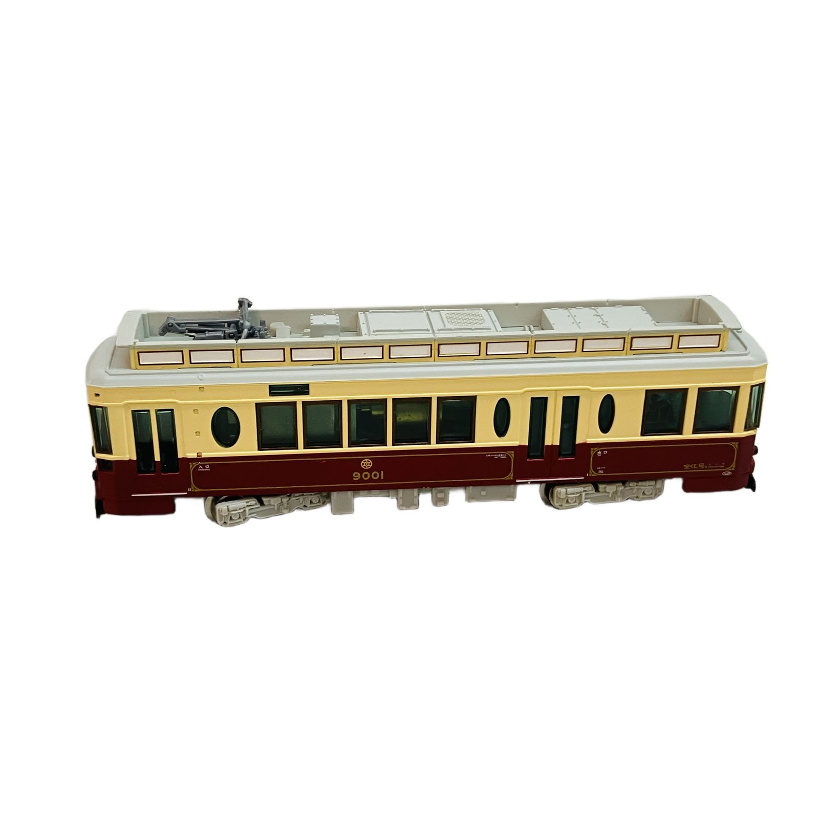 MODEMO NT127 東京都電 9000形 9001 赤塗装 鉄道模型 Nゲージ 中古